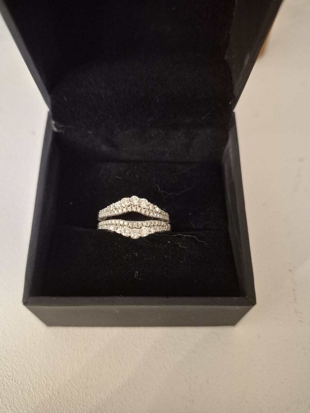 Moissanite Diamond Ring Guard